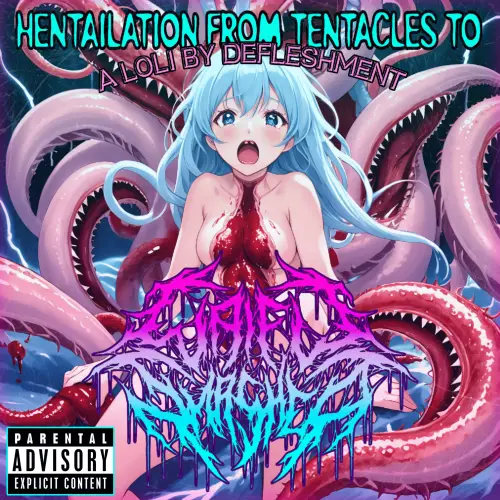 Waifu Smashed : Hentailation from Tentacles to a Loli by Defleshment